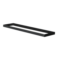 Ramka natynkowa do paneli ADTR 12030 B dł. 120cm szer. 30cm wys.4,5cm kolor czarny złożona | 27614 Kanlux