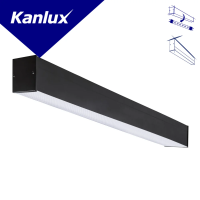 Oprawa liniowa T8 ALIN LED AL 4LED 120-MPR-B-NT DŁ.1240mm kolor czarny 5 lat Gwar. | 28447 Kanlux