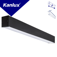 Oprawa liniowa T8 ALIN LED AL 4LED 150-MPR-B-NT DŁ.1540mm kolor czarny 5 lat Gwar. | 28453 Kanlux