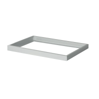 Ramka natynkowa do paneli ADTR 3060 SR dł. 60cm szer. 30cm wys.4,5cm kolor srebrny złożona | 29841 Kanlux