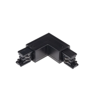 Łącznik kształt L + zasilający 3-F TEAR N CON-L LR-B kolor czarny PZH | 33245 Kanlux