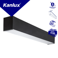 Oprawa liniowa ALIN LED AL-SL-WW-MAT-B-NT 3000K 1150lm IP20 czarny 5 lat Gwar. | 33914 Kanlux