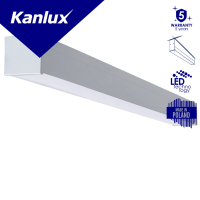 Oprawa liniowa ALIN LED AL-LH-NW-MPR-S-NT 4000K 5800lm IP20 srebrny 5 lat Gwar. | 34109 Kanlux