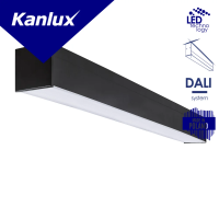 Oprawa liniowa ALIN LED ALD-MH-WW-MPR-B-NT 3000K 4150lm IP20 czarny 5 lat Gwar. | 34243 Kanlux