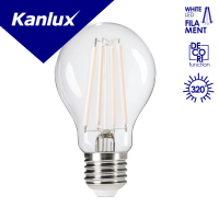 Lampa LEDBulb XLED W A60 8,5W (75W) 1055lm 2700K WW E27 filament przeźroczysta | 37380 Kanlux
