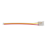 Łącznik LED CON P CCT/D CP (10szt.) akcesorium do taśm CCT oraz LCOB DIGITAL o szerokości 10 mm | 39527 Kanlux