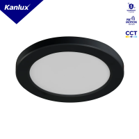 Oprawa downlight ERGA 17W CCT-B 3000/4000/6500K 1400/1600/1550lm IP20 czarny 5 lat Gwar. | 24607 Kanlux