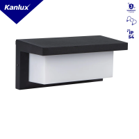 Oprawa elewacyjna LERTO EL E27 B E27 max 15W IP54 czarny 3 lata Gwar. | 45816 Kanlux
