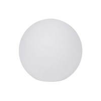 Oprawa ogrodowa STONO 40 MLK E27 max 20W kula 40cm IP65 kolor biały | 45932 Kanlux