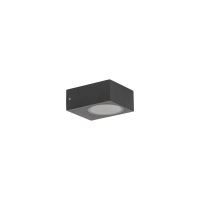 Oprawa elewacyjna kinkiet LEGINO EL5 B max 11W GX53 IP65 kolor czarny 46390 | 46390 Kanlux