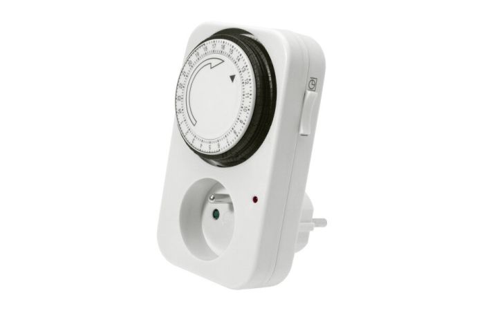 Programator/zegar czasowy mechaniczny sterujący dobowy STER TS-MF1 | 1001 Kanlux