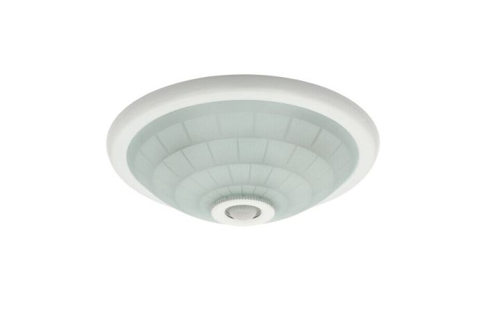 Plafon FOGLER DL-240O czujnik ruchu PIR E27 2 x max 40W kolor biały | 18120 Kanlux