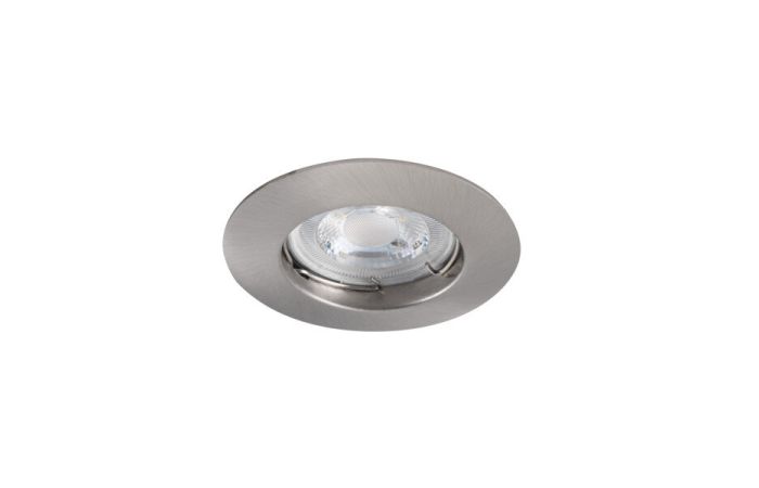Oczko sufitowe LUTO CTX-DS02B-C/M okrągły stop aluminium kolor chrom mat 1XGx5,3 | 2583 Kanlux