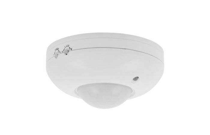 Czujnik ruchu PIR ZONA JQ-37-W IP20 kąt detekcji H360/V120 zasięg max 10m natynkowy kolor biały | 464 Kanlux
