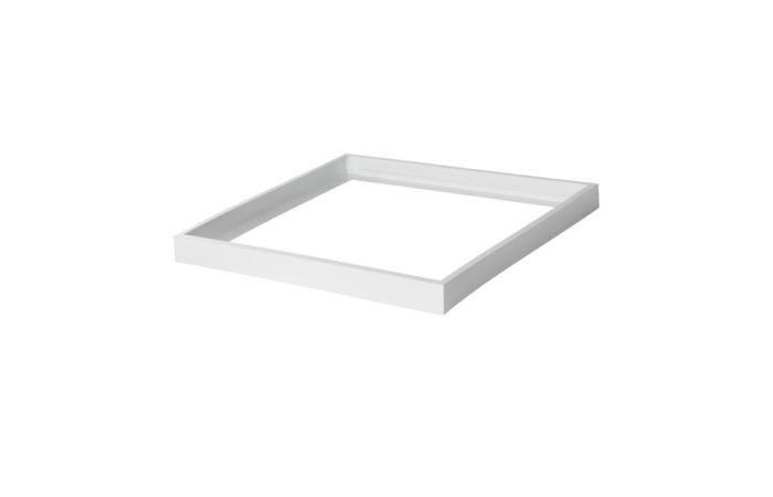 Ramka natynkowa do paneli ADTR-H 6060 W kwadratowy dł. szer. 60cm wys.6,5cm kolor biały złożona | 29843 Kanlux