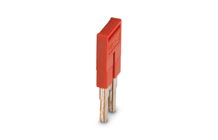 Mostek wtykany FBS 2-5, 2-biegunowy, czerwony | 3030161 Phoenix Contact
