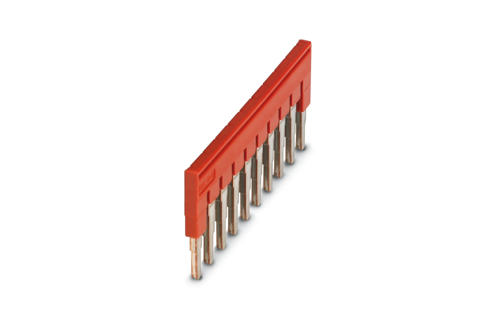 Mostek wtykany FBS 10-6, 10-biegunowy, czerwony | 3030271 Phoenix Contact