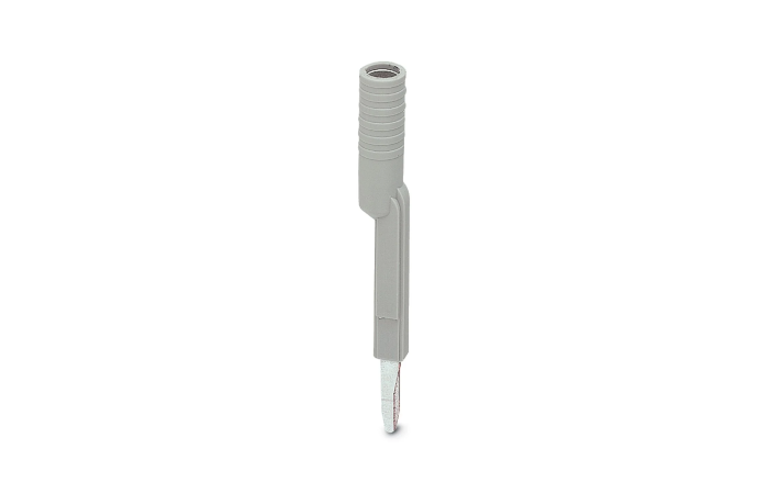 Adapter testowy do wtyków pomiarowych 4mm i złączek szynowych z podziałką od 4,2mm .8,2mm, sz | 3030925 Phoenix Contact