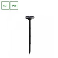 SOLARA PLATO 1W CCT IP65 126x51x290mm CZARNY wbijana 2 lata gw. SPECTRUM | SLI053001CCT Wojnarowscy