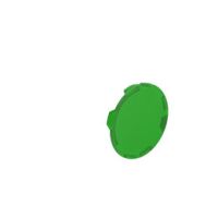 Membrana do przycisków krytych podświetlanych z samoczynnym powrotem, zielona | LPXBL103 Lovato Electric