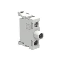 Lampka LED, biała, światło ciągłe, montaż na ścianie tylnej, 12-30VAC/DC | LPXLPBB8 Lovato Electric