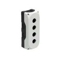 Obudowa bez wyposażenia, 4 otwory, szara | LPZP4A8 Lovato Electric