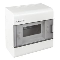Rozdzielnica moduł. n/t SRn-6 1x6 198x192x95mm IP40 (N+PE) drzwi transp, biała (1/336szt) | 1.1 Elektro-Plast Opatówek