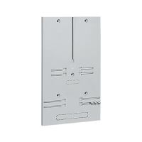 Tablica licznikowa T-U 1F/3F-b/z-12 Uniwersalna, bez zabezpieczeń, IP20 335x200x12mm szara | 10.12 Elektro-Plast Opatówek