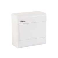 Rozdzielnica moduł. n/t SRn-6/B 1x6 198x192x95mm IP40 (N+PE) drzwi białe, biała (1/336szt) | 1.11 Elektro-Plast Opatówek
