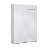 Rozdzielnica moduł. n/t SRn-54/B 3x18 610x420x110mm IP40 (N+PE) drzwi białe, biała (1/60szt) | 1.154 Elektro-Plast Opatówek
