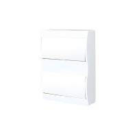 Rozdzielnica moduł. n/t RN-24/B Fala 2x12 404x310x95mm IP40 (N+PE) drzwi białe,biała (1/110szt) | 7.15 Elektro-Plast Opatówek