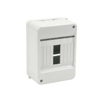 Rozdzielnica moduł. n/t RNO-5 1x5 102x140x67mm IP30 (bez listew N/PE) bez drzwi, biała (1szt) | 5.3 Elektro-Plast Opatówek