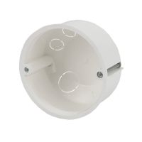 Puszka Instalacyjna p/t PO-Ø80ep, do płyt gipsowych, z pokrywą 83x83x52mm biała (80szt) | 13.45 Elektro-Plast Opatówek