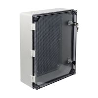 Obudowa z tworzywa n/t Uni-2/T 400x500x179mm IP65 płyta montaż, drzwi transp, szara (1szt) | 43.22 Elektro-Plast Opatówek