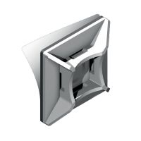 Podstawka montażowa do opasek - samoprzylepna PMS-19-19-100 biała (100szt) | 25.290 Elektro-Plast Opatówek