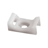 Podstawka montażowa do opasek - przykręcana PMP-05-4-100 biała (100szt) | 25.250 Elektro-Plast Opatówek