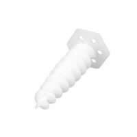 Wkręcany kołek do montażu w izolacji, z kluczem KWM-80 biały (4szt) | 22.178 Elektro-Plast Opatówek
