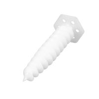 Wkręcany kołek do montażu w izolacji, z kluczem KWM-100 biały (4szt) | 22.198 Elektro-Plast Opatówek