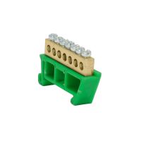 Listwa zaciskowa TH 35-7/Z 50x12x33mm zielona (25szt) | 48.572 Elektro-Plast Opatówek