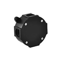Puszka n/t bez zac. VP 075-05 IP44 400V 79x79x37mm czarna (1szt) | 61.178 Elektro-Plast Opatówek