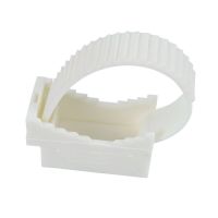 Uchwyt paskowy UP-30 biały (50szt) | 12.102 Elektro-Plast Opatówek