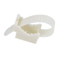Uchwyt paskowy UP-22 UV czarny (50szt) | 12.111 Elektro-Plast Opatówek