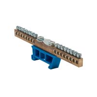 Listwa zaciskowa TH 35-D/N niebieska (25szt) | 48.553 Elektro-Plast Opatówek