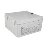 Obudowa z tworzywa n/t Uni-0PM 300x300x160mm IP65,pł.montaż,panel P-MB-35,drzwi pełne,szara(1szt) | 43.001 Elektro-Plast Opatówek