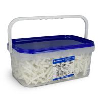 Uchwyt szybkiego montażu płaski hakowy USMPH-3 BOX biały (600szt) | 16.99 Elektro-Plast Opatówek