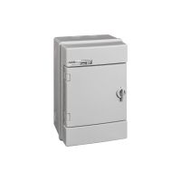 Rozdzielnica hermet. moduł. n/t RH-4/UV 1x4 260x172x138mm IP65 1500VDC drzwi szare, szara | 36.904 Elektro-Plast Opatówek