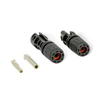 Złącze solarne MC4 ZS 1500V 4-6mm2 kompletne (męskie i żeńskie) czarne (1szt) | 88.41 Elektro-Plast Opatówek