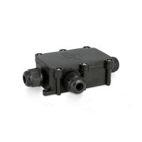 Puszka Instalacyjna PI3P, IP68, PG9-3P 114x76x31mm czarny (1szt) | 63.3 Elektro-Plast Opatówek