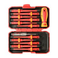 Zestaw wkrętaków VDE 13 elem. 335x312x46mm czerwony (1szt) | 99.1147 Elektro-Plast Opatówek