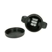 Puszka instalacyjna n/t PI-M666 IP66 3P 111x64x50mm czarny (1szt) | 63.66 Elektro-Plast Opatówek